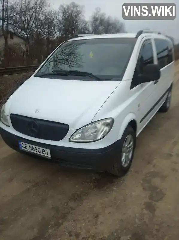 Мінівен Mercedes-Benz Vito 2007 2.2 л. Ручна / Механіка обл. Чернівецька, Чернівці - Фото 1/21