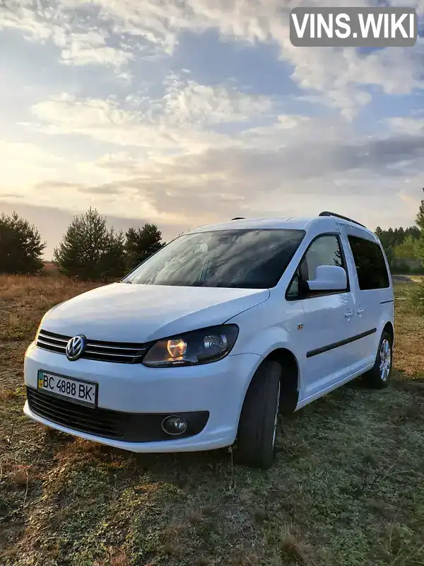 Мінівен Volkswagen Caddy 2012 2 л. Ручна / Механіка обл. Львівська, Львів - Фото 1/21