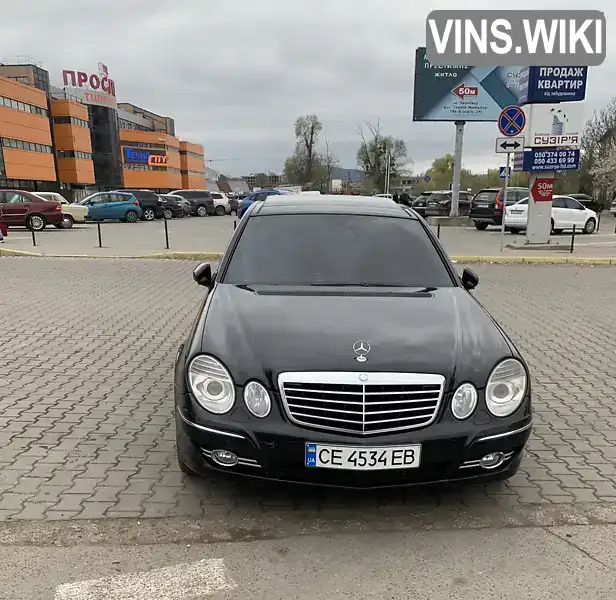 Седан Mercedes-Benz E-Class 2006 3 л. Автомат обл. Чернівецька, Чернівці - Фото 1/9