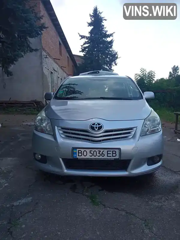 Мінівен Toyota Verso 2011 2.2 л. Автомат обл. Тернопільська, Тернопіль - Фото 1/20