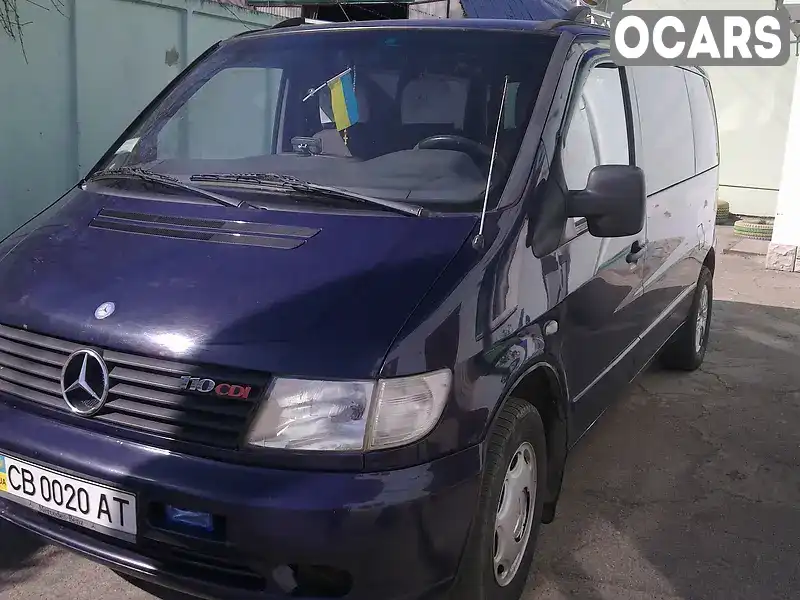 Мінівен Mercedes-Benz Vito 2002 2.2 л. Ручна / Механіка обл. Чернігівська, Чернігів - Фото 1/11