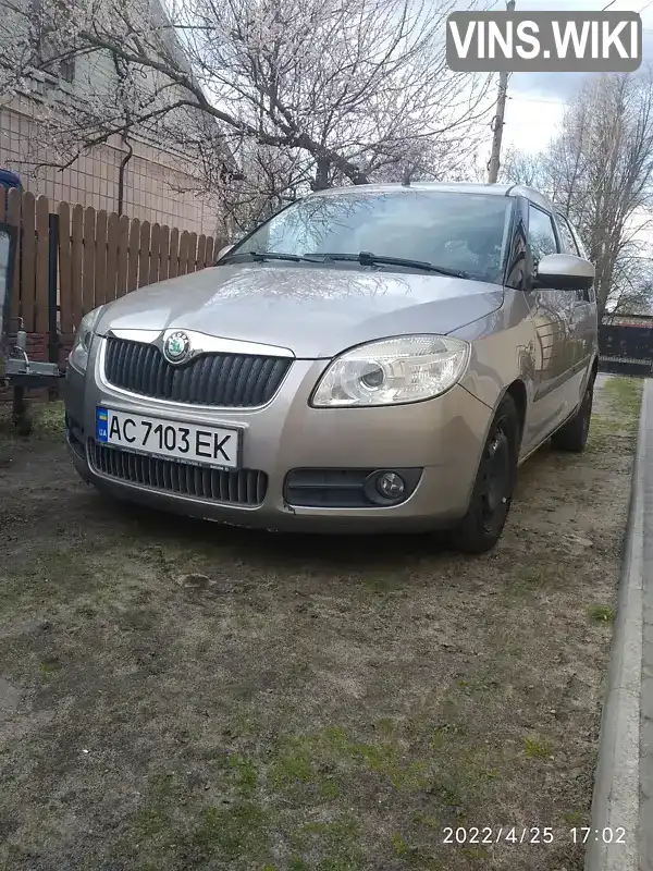 Мікровен Skoda Roomster 2009 1.2 л. Ручна / Механіка обл. Волинська, Любешів - Фото 1/21