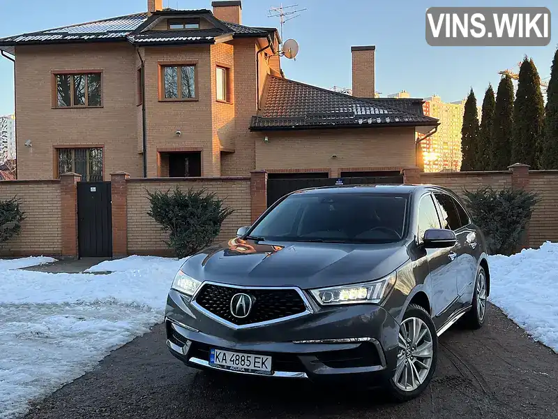 Внедорожник / Кроссовер Acura MDX 2017 3.5 л. Автомат обл. Киевская, Бровары - Фото 1/21