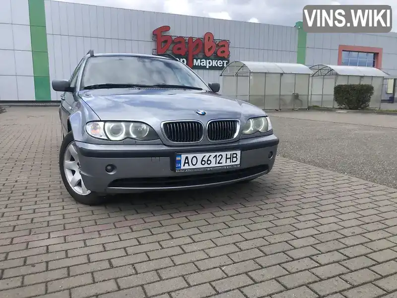 Універсал BMW 3 Series 2004 2 л. Автомат обл. Закарпатська, Ужгород - Фото 1/19