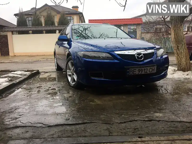 Універсал Mazda 6 2006 2 л. Ручна / Механіка обл. Київська, Вишневе - Фото 1/9