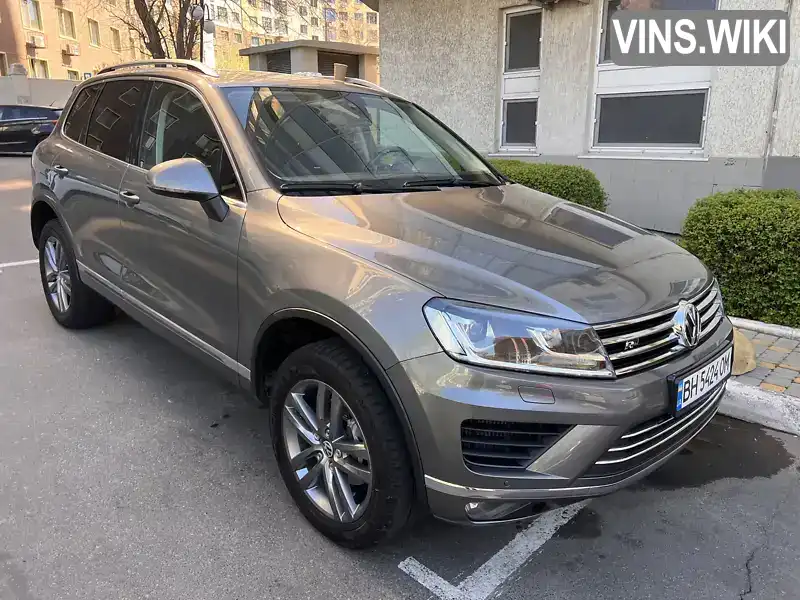 Внедорожник / Кроссовер Volkswagen Touareg 2015 3 л. Автомат обл. Одесская, Одесса - Фото 1/21