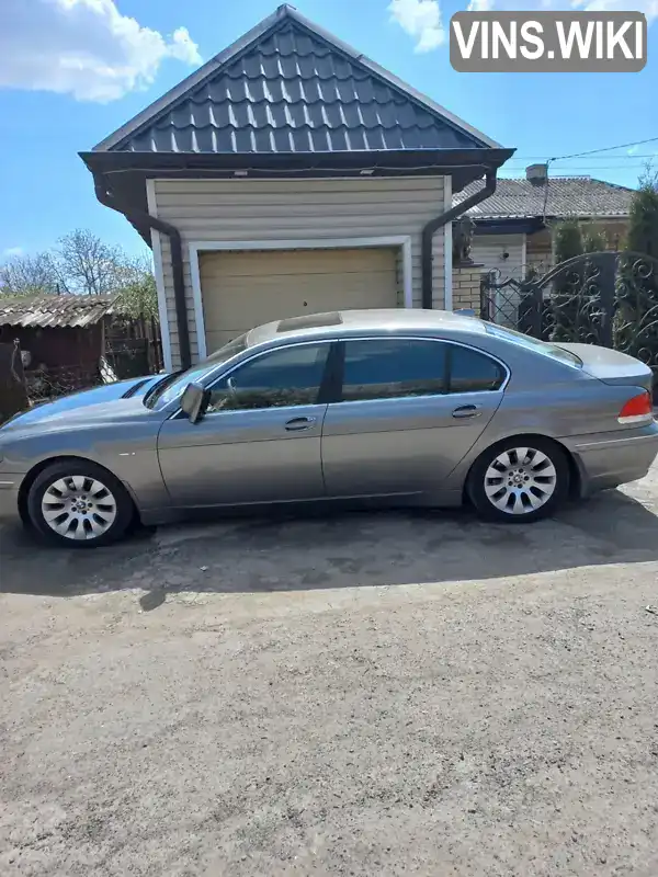 Седан BMW 7 Series 2004 3.6 л. Типтронік обл. Вінницька, Тульчин - Фото 1/21