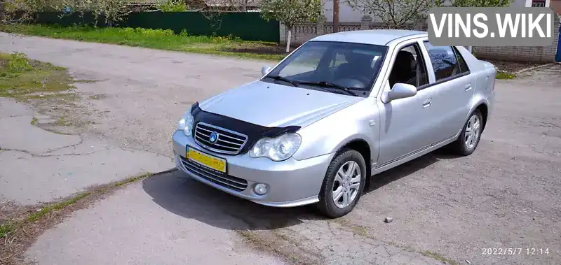 Седан Geely CK-2 2012 1.5 л. Ручна / Механіка обл. Черкаська, Христинівка - Фото 1/15