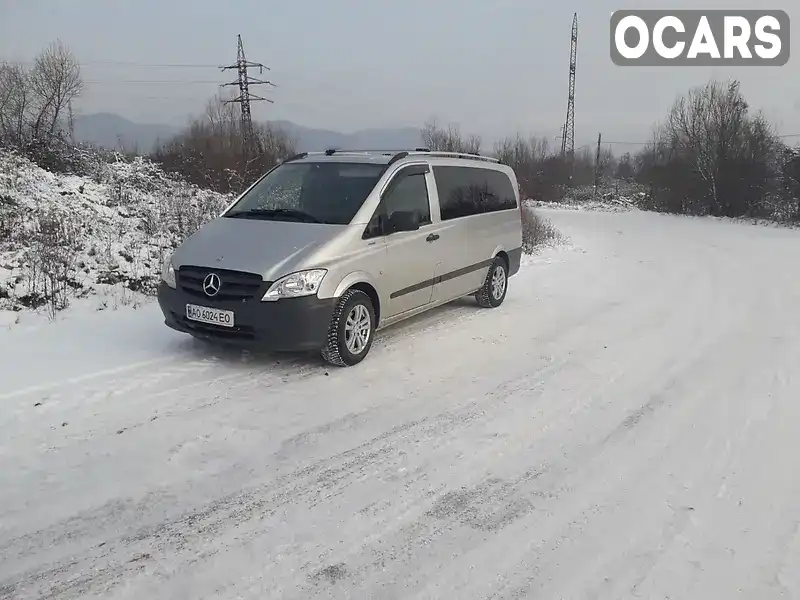 Мінівен Mercedes-Benz Vito 2011 2.15 л. Ручна / Механіка обл. Закарпатська, Свалява - Фото 1/18