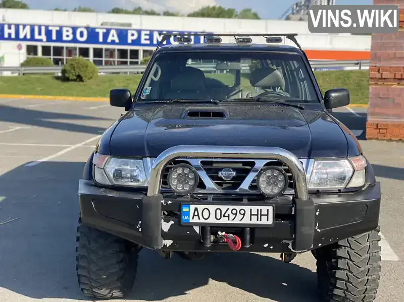 Позашляховик / Кросовер Nissan Patrol 2002 3 л. Автомат обл. Закарпатська, Ужгород - Фото 1/21