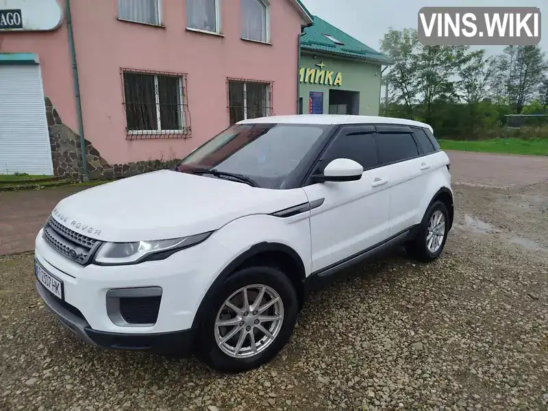 Позашляховик / Кросовер Land Rover Range Rover Evoque 2016 2.2 л. Автомат обл. Івано-Франківська, Рожнятів - Фото 1/21