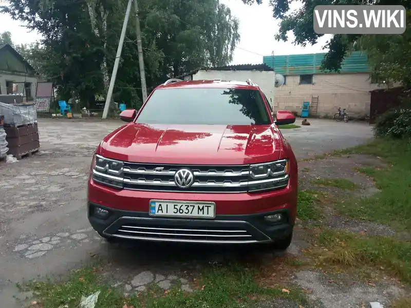 Позашляховик / Кросовер Volkswagen Atlas 2017 3.6 л. Автомат обл. Київська, Тараща - Фото 1/12