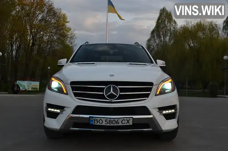 Позашляховик / Кросовер Mercedes-Benz M-Class 2015 3 л. Автомат обл. Тернопільська, Тернопіль - Фото 1/21