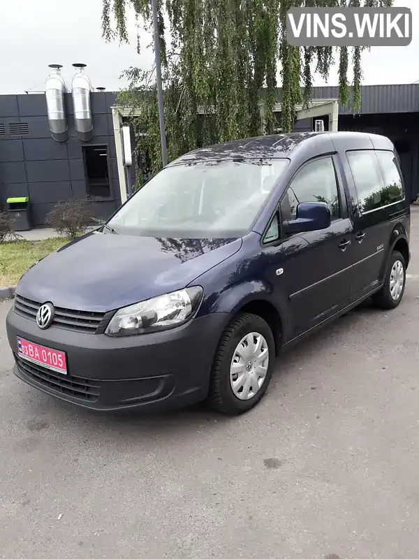 Минивэн Volkswagen Caddy 2013 1.6 л. обл. Ровенская, Ровно - Фото 1/19