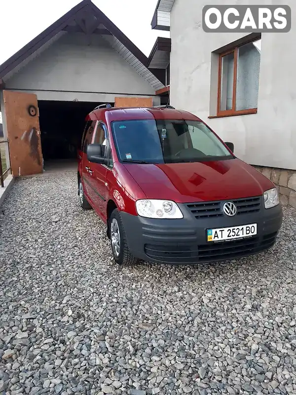 Мінівен Volkswagen Caddy 2009 1.9 л. Ручна / Механіка обл. Івано-Франківська, Івано-Франківськ - Фото 1/21