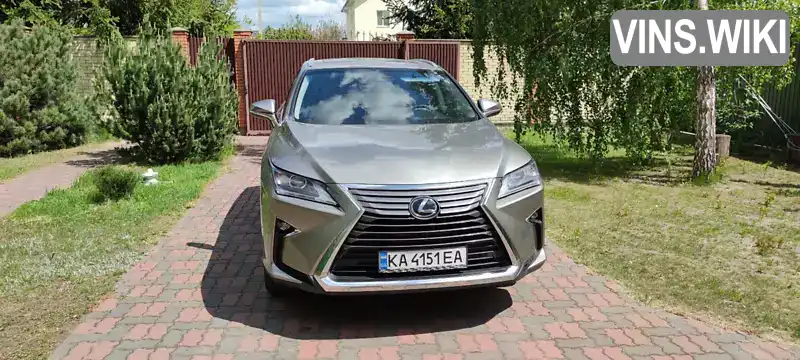 Позашляховик / Кросовер Lexus RX 2016 3.5 л. Автомат обл. Київська, Київ - Фото 1/11