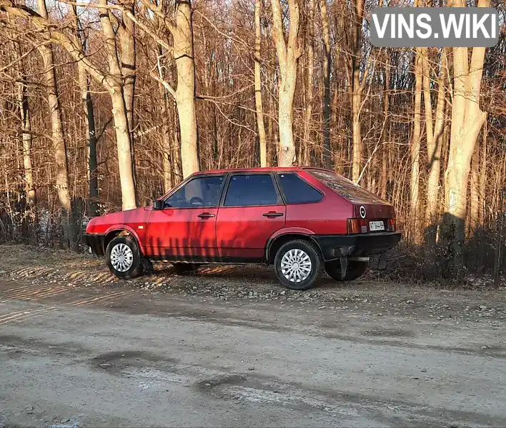 Хетчбек ВАЗ / Lada 2109 1990 1.6 л. Ручна / Механіка обл. Івано-Франківська, Івано-Франківськ - Фото 1/6