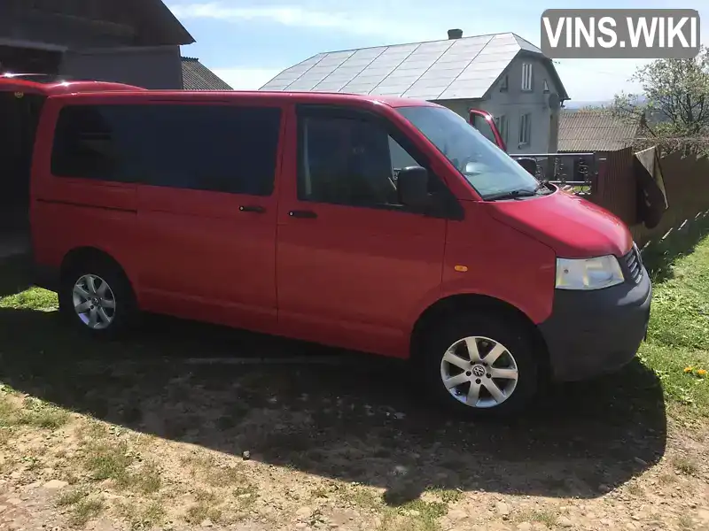 Мінівен Volkswagen Transporter 2005 1.9 л. Ручна / Механіка обл. Івано-Франківська, Рожнятів - Фото 1/12