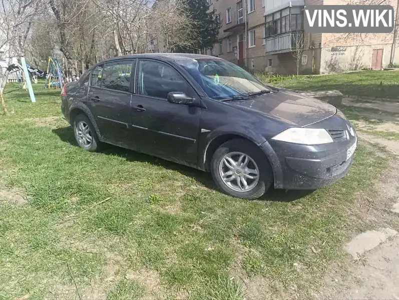 Седан Renault Megane 2007 1.6 л. Ручна / Механіка обл. Хмельницька, Кам'янець-Подільський - Фото 1/7