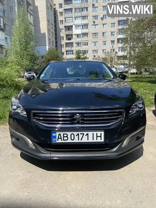 Седан Peugeot 508 2017 2 л. Автомат обл. Винницкая, Винница - Фото 1/21