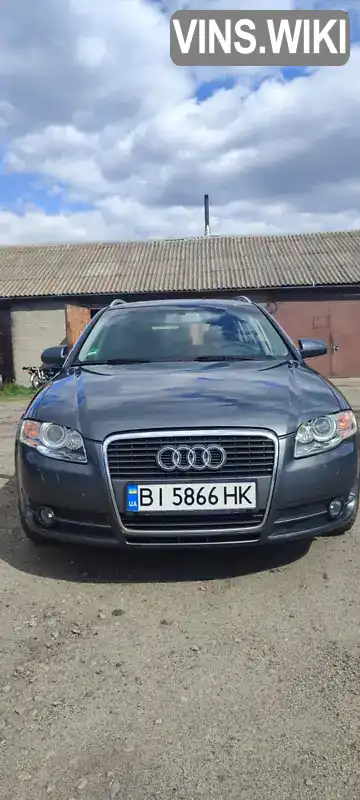 Універсал Audi A4 2006 2 л. Ручна / Механіка обл. Полтавська, Полтава - Фото 1/21