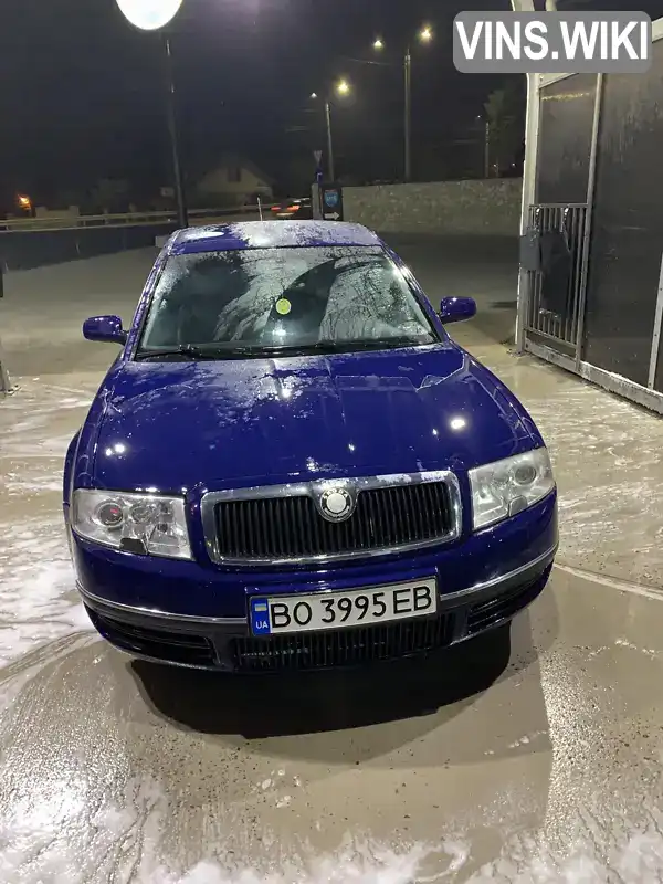 Ліфтбек Skoda Superb 2002 2.5 л. Ручна / Механіка обл. Тернопільська, Тернопіль - Фото 1/17