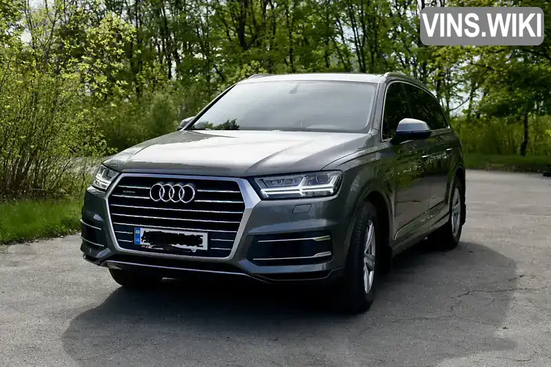 Внедорожник / Кроссовер Audi Q7 2017 3 л. Автомат обл. Харьковская, Лозовая - Фото 1/21