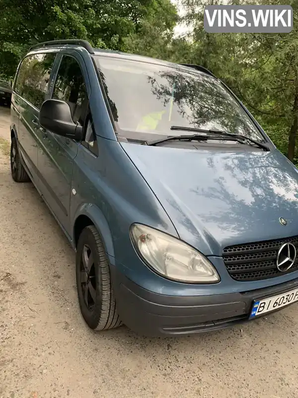 Мінівен Mercedes-Benz Vito 2007 2.2 л. Ручна / Механіка обл. Полтавська, Полтава - Фото 1/5