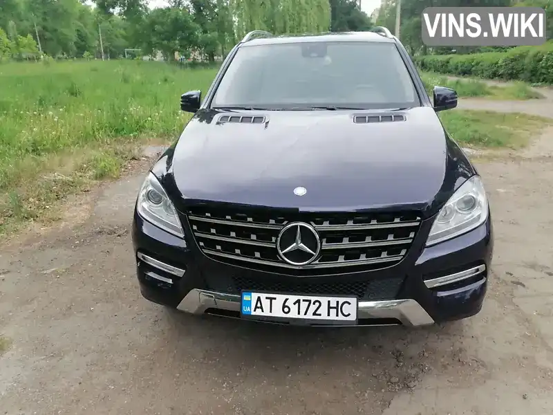 Позашляховик / Кросовер Mercedes-Benz M-Class 2012 2.2 л. Автомат обл. Івано-Франківська, Калуш - Фото 1/21