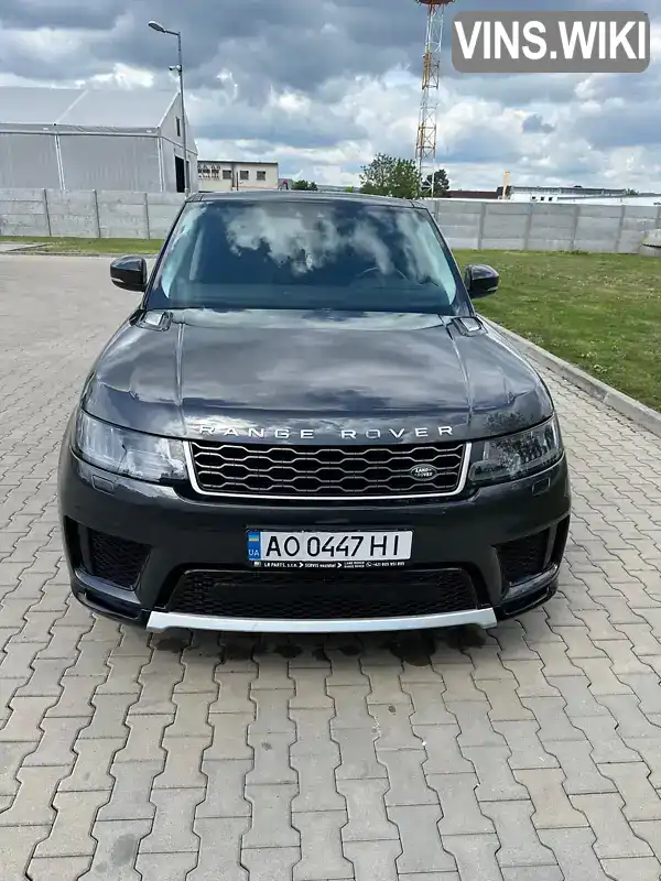 Позашляховик / Кросовер Land Rover Range Rover Sport 2019 3 л. Автомат обл. Закарпатська, Ужгород - Фото 1/21