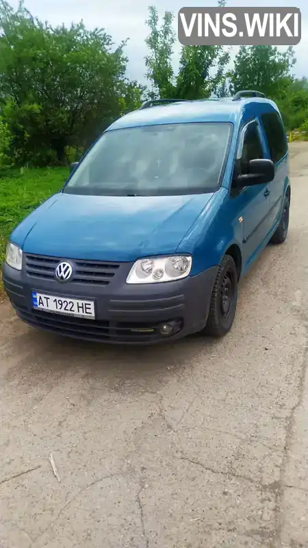 Мінівен Volkswagen Caddy 2008 2 л. Ручна / Механіка обл. Івано-Франківська, Коломия - Фото 1/12