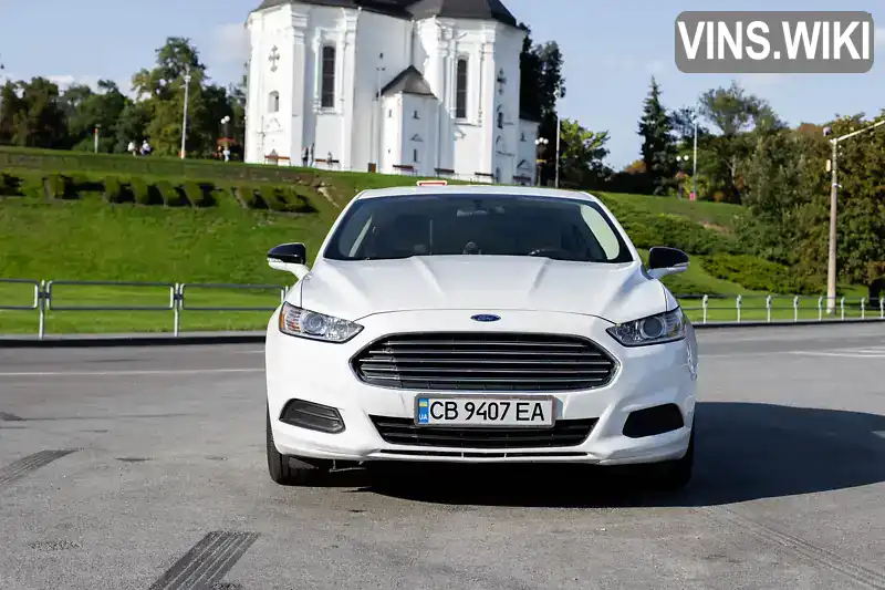 Седан Ford Fusion 2015 2.5 л. Автомат обл. Чернігівська, Чернігів - Фото 1/9