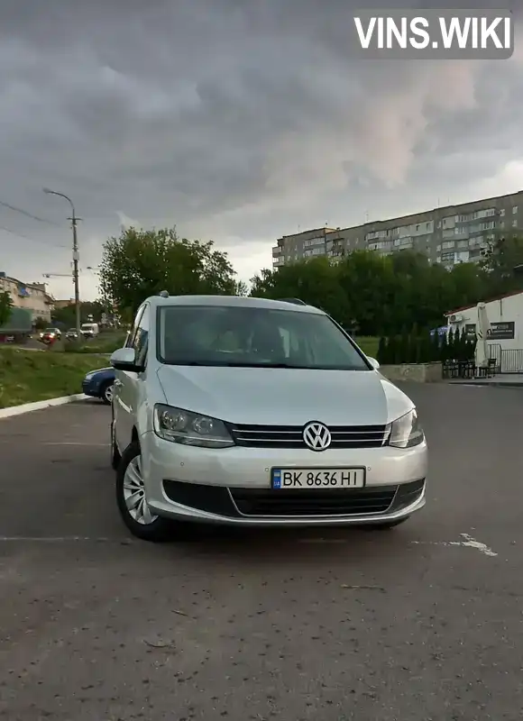 Мінівен Volkswagen Sharan 2011 1.98 л. Ручна / Механіка обл. Рівненська, Рівне - Фото 1/21