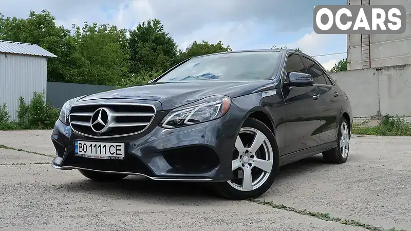 Седан Mercedes-Benz E-Class 2014 3 л. Автомат обл. Тернопільська, Тернопіль - Фото 1/21