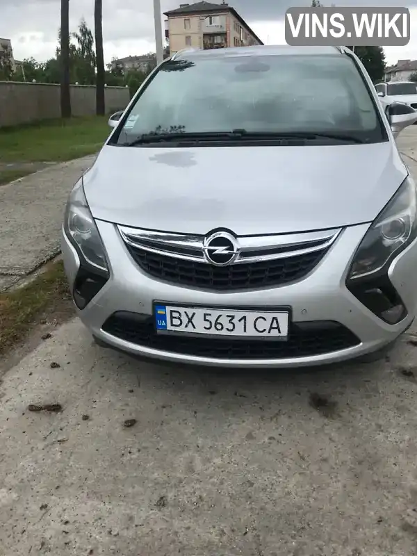 Мінівен Opel Zafira 2013 2 л. Автомат обл. Хмельницька, Славута - Фото 1/21