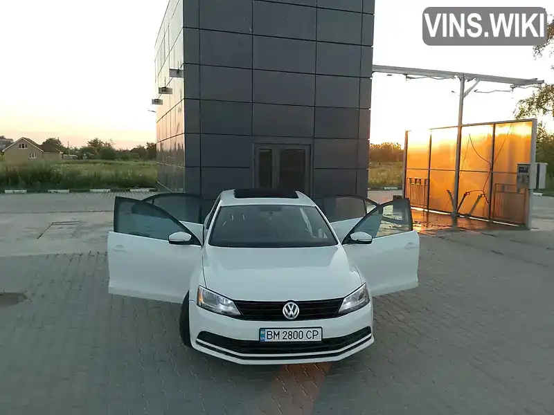 Седан Volkswagen Jetta 2015 1.8 л. Автомат обл. Сумская, Шостка - Фото 1/21