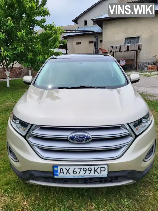 2FMPK3K82HBB68421 Ford Edge 2017 Внедорожник / Кроссовер 3.5 л. Фото 4