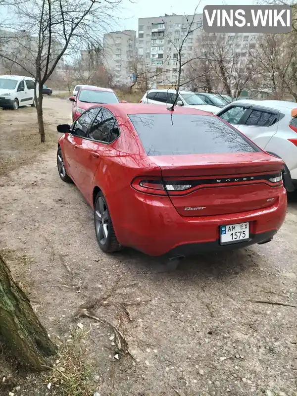 Седан Dodge Dart 2014 2.4 л. Типтронік обл. Житомирська, Житомир - Фото 1/21