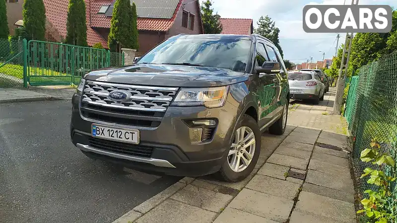 1FM5K8D85JGB03675 Ford Explorer 2018 Внедорожник / Кроссовер 3.5 л. Фото 1