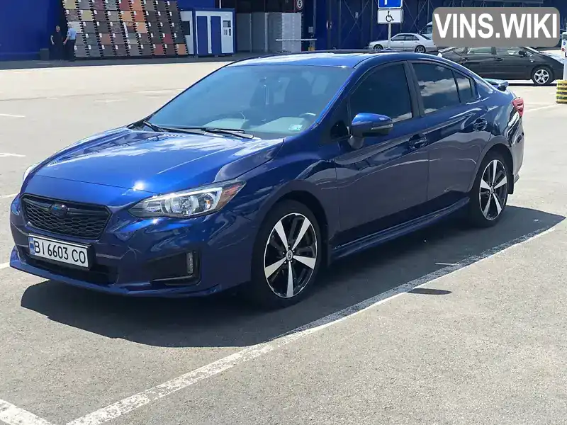 Седан Subaru Impreza 2018 2 л. Варіатор обл. Полтавська, Полтава - Фото 1/13