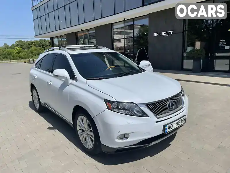 Позашляховик / Кросовер Lexus RX 2011 3.5 л. Автомат обл. Закарпатська, Ужгород - Фото 1/15