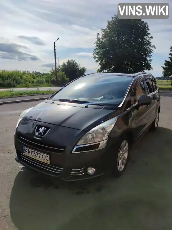 Мінівен Peugeot 5008 2010 2 л. Автомат обл. Полтавська, Гребінка - Фото 1/21