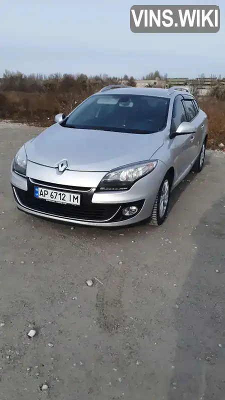 Универсал Renault Megane 2012 1.5 л. Ручная / Механика обл. Днепропетровская, Каменское (Днепродзержинск) - Фото 1/8