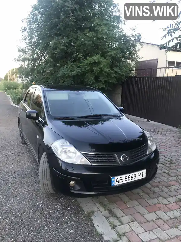 Седан Nissan TIIDA 2007 1.8 л. Ручная / Механика обл. Днепропетровская, Днепр (Днепропетровск) - Фото 1/12