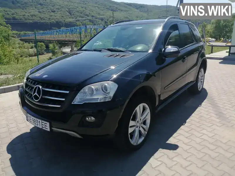 Позашляховик / Кросовер Mercedes-Benz M-Class 2009 3 л. Автомат обл. Чернівецька, Вижниця - Фото 1/20