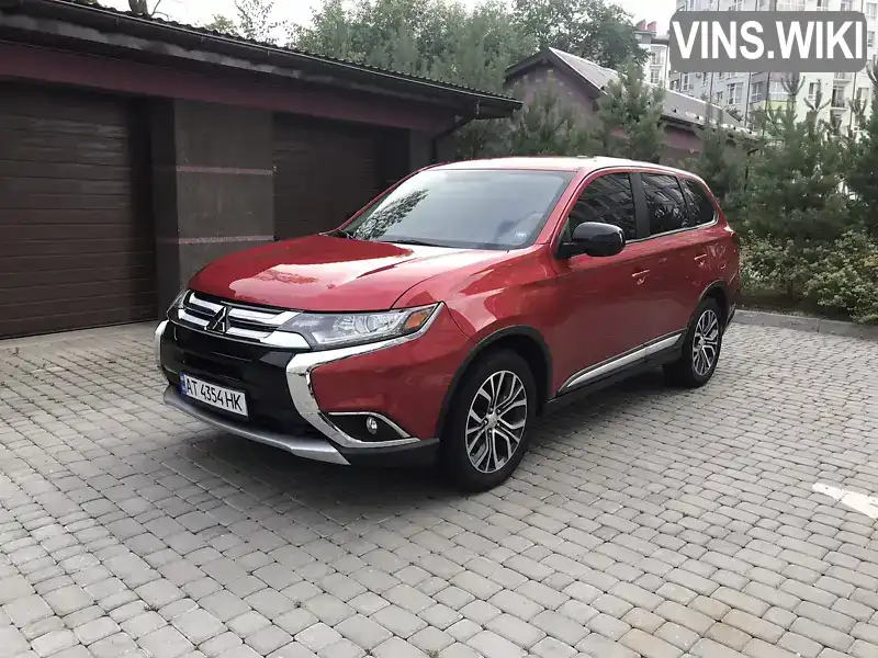 Позашляховик / Кросовер Mitsubishi Outlander 2016 2.4 л. Варіатор обл. Івано-Франківська, Івано-Франківськ - Фото 1/13