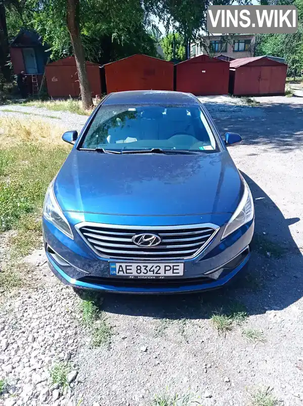 Седан Hyundai Sonata 2016 2.4 л. Автомат обл. Дніпропетровська, Кривий Ріг - Фото 1/10