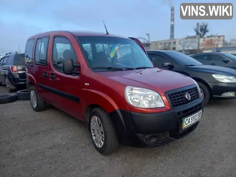 Мінівен Fiat Doblo Panorama 2010 1.4 л. Ручна / Механіка обл. Черкаська, Черкаси - Фото 1/21