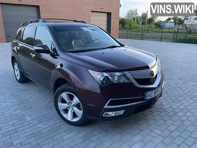 Внедорожник / Кроссовер Acura MDX 2011 3.7 л. Автомат обл. Волынская, Луцк - Фото 1/12