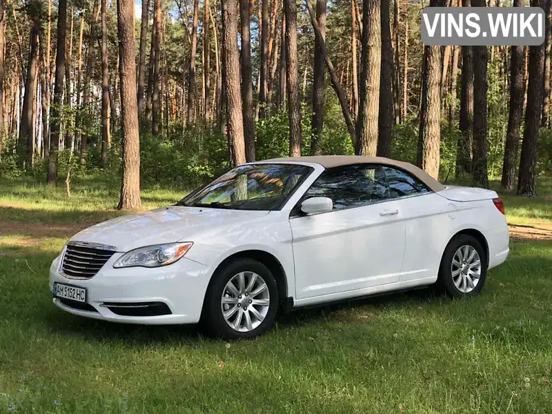 Кабріолет Chrysler 200 2012 2.4 л. Автомат обл. Житомирська, Житомир - Фото 1/21